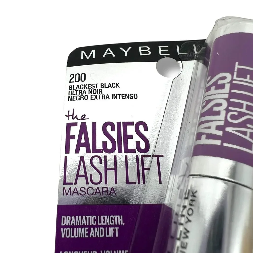 MAYBELLINE The Falsies Lashes Lift Mascara 200 Blackest Black